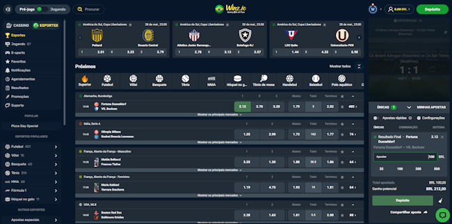 Betsbola com o bom do futebol